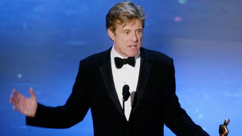 Robert Redford recibió un Óscar honorífico en el año 2002