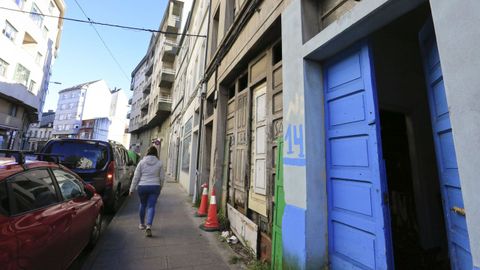 Varios barrios de Lugo cuentan con viviendas okupadas