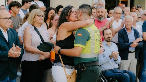 Homenaje de la Guardia Civil.