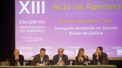 �Mira aqu� las im�genes del comienzo del�Encontro Arqueol�xico�de Barbanza!