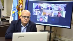 Reuni�n de Jos� Manuel Baltar con diputados y senadores del PP