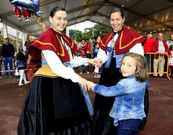 El Baldaio disfrutaron de la Romer�a Galega.