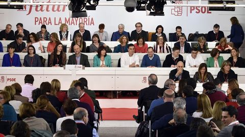 Vista general del cnclave socialista