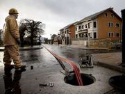 Hace semanas empez� el cableado de la zona de Penacoba.