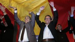 Artur Mas y Francesc Homs, en una imagen del pasado 18 de diciembre