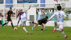 El Boiro logr� su cuarta victoria consecutiva, tras la lograda ante el Arosa antes del par�n navide�o (en la imagen).