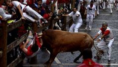 Siete heridos para cerrar San Ferm�n