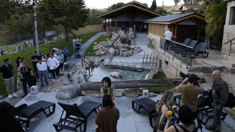 Las termas de A Chavasqueira, en Ourense, reabren tras su reconstrucción.