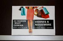 Cartel promocional de la tercera edici�n de la Fashion Night.