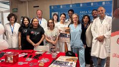 Profesionales y voluntarios dan visibilidad a la gala de Bicos de Papel para la ayuda de familias con ni�os con c�ncer.