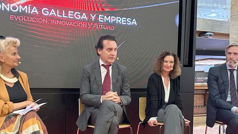 Isabel Tocino (Santander), Jess Alonso (Jealsa), Dolores Martnez (Galuresa) y Enrique G. Chilln (Profand).