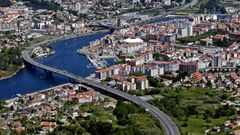 Viviendas de Salcedo y del barrio de Mollavao son las principales afectadas por el ruido de la AP-9 en Pontevedra