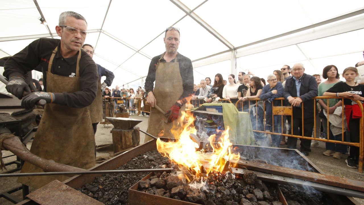 Riotorto se convierte en un escaparate de los oficios tradicionales y la artesanía