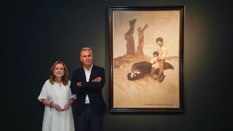 Exposici�n centrada en �A derradeira leici�n do mestre� en el Museo de Pontevedra