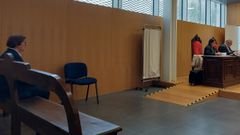 La acusada durante el juicio celebrado�en mayo del 2023 en Ourense