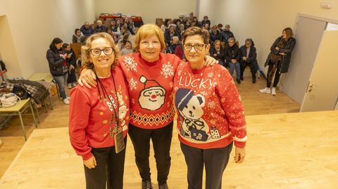 Tet� Teatro, durante su paso por Serramo, Vimianzo, este martes