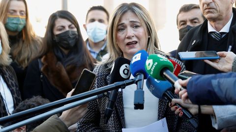  La madre de Marta Calvo Bur�n, el pasado d�a 17