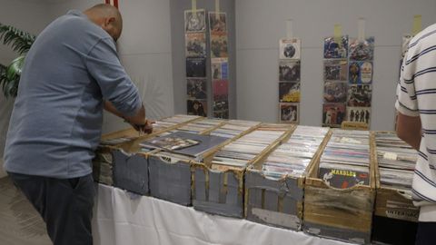 Mercado de Discos do Noroeste en el hotel Hesperia