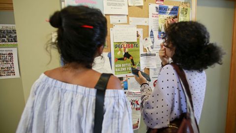 Estudiantes buscando piso en Ferrol