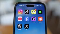 Aplicaci�n de Instagram en un m�vil