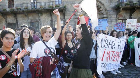 Manifestaci�n en Santiago