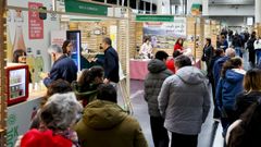 Muchas personas visitaron la feria Biocultura en el Expocoru�a.
