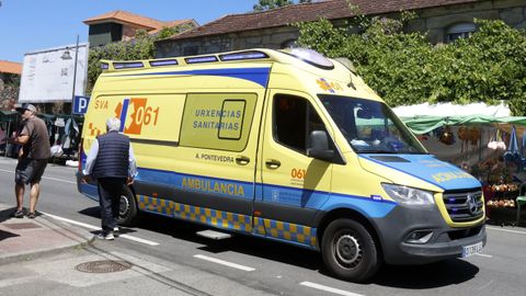 El presidente de FECA apuesta en verano por una doble ambulancia m�dica en O Saln�s