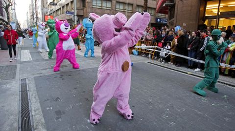 Desfile de Carnaval en Pontevedra
