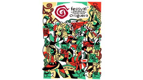 Cartel del Festival Internacional do Mundo Celta de Ortigueira de 2026