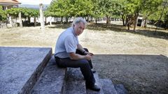 Martin Sheen, en la casa de su padre en Parderrubias