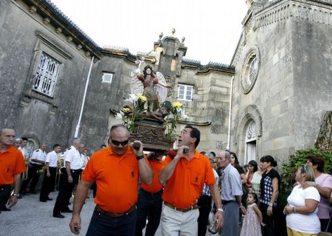 En el a�o 2008, la imagen fue llevada por primera vez desde Trabanca hasta A Golpelleira. 