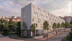 Prototipo del edificio del pol�gono 2 de San Paio de Navia.  
