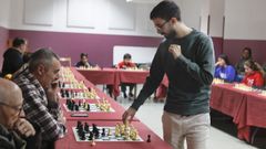 Lucas Abal dio una lecci�n de tranquilidad y serena deportividad.