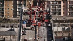 Comienza la demolici�n del puente Morandi a los seis meses de su derrumbe