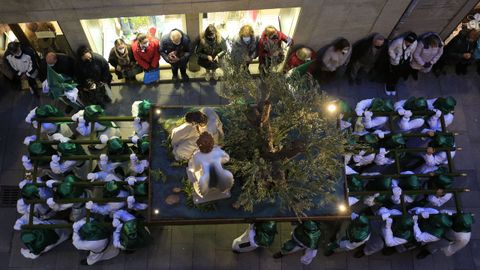 Procesin de la Virgen de la Esperanza, organizada por la Insigne Cofrada de la Virgen de la Esperanza. 