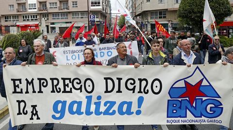 Marcha en Ribeira.
