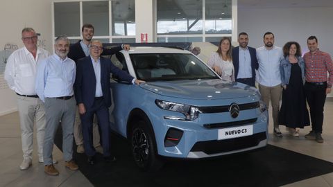 Presentacin del nuevo Citron C3, en el concesionario Btula Cars de Ourense