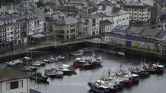 Vista de Luarca, capital del concejo de Vald�s
