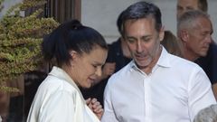 Estefana de Mnaco y Daniel Ducruet, coincidieron en un evento familiar