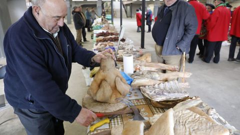 Feria de productos de Entroido en el Mercado de Lugo