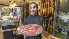 Laura Rey, de Buenjam�n, en Santiago