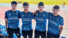 Los barbanzanos ayudaron a que el club de Nar�n acabase en la tercera plaza.