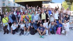 Andaina solidaria en favor de a Creba