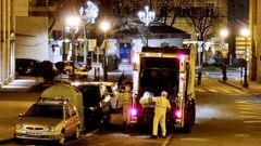 Imagen de archivo de un cami�n de la basura por Vigo