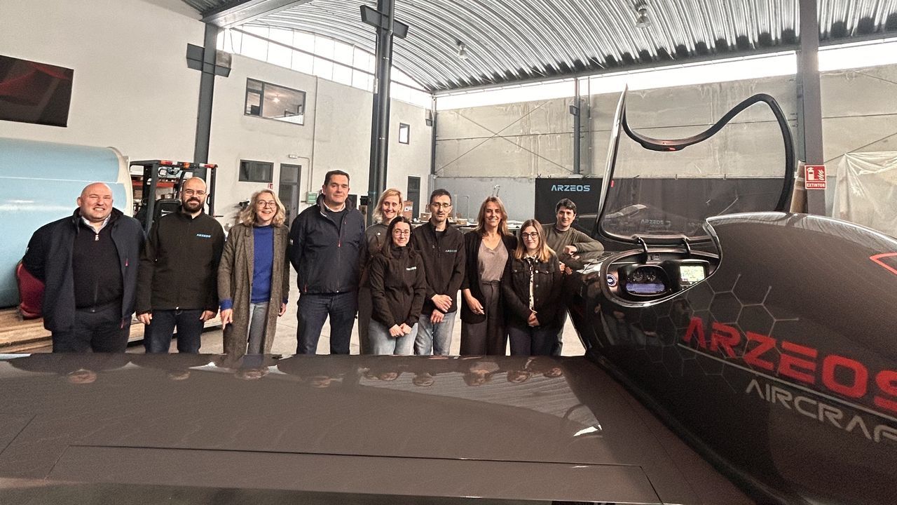 Arzeos Aircraft presenta en Alemania su innovador avión ultraligero
