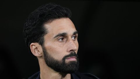 El entrenador del Real Madrid, �lvaro Arbeloa.