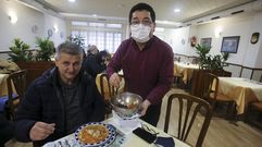 En el restaurante O Xantar de As Pontes (en la imagen, tomada ayer) se han cancelado varias comidas de empresa