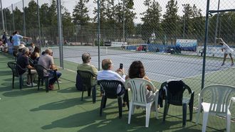 Torneo de tenis en el Club Santo Domingo.