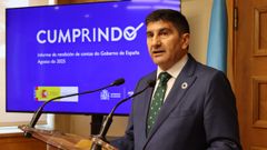 Pedro Blanco, delegado del Gobierno en Galicia.