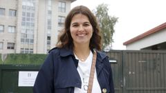 Beatriz del Egido, la madre de familia, afirma que el traslado desde Madrid a Santiago��ha sido voluntario y meditado�